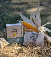 Grain Pop - Maïs à Popcorn saveur Fromage de Chèvre