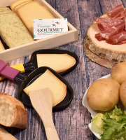 Fromage Gourmet - Raclette sur Plateau - 4 personnes