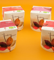 Le Jardinier Glacier - Lot de 4 Sorbets - cassis, fraise, framboise, mûre