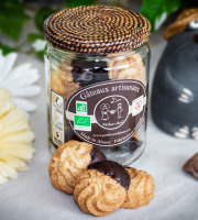 P'tit Bout d'Alsace - Sablés "Eco" "Spritz-Chocolat" Alsaciens BIO - 125g