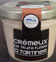 Pisciculture des eaux de l'Inval - Cremeux De Truite Fumée 80 Gr