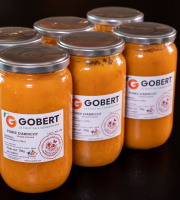 Gobert, l'abricot de 4 générations - Purée d'abricots - lot de 6 pots de 780g