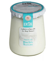 Bastidarra – Ekia - Yaourts De Brebis Nature - 8 Pots