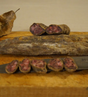 Charcuterie Mannei - Ficatellu Sec Fermier de Porc Noir Nustrale - en Morceau