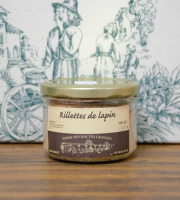 Ferme des Hautes Granges - Rillettes de lapin - 190 g