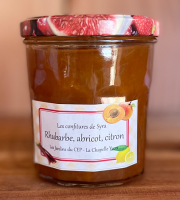 Les Jardins du CEP - Sève du Jardin - Confiture rhubarbe abricot citron