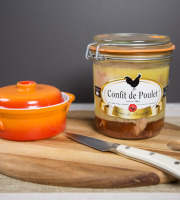 Ferme de Pleinefage - Confit De Poulet 750g