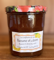 Les Jardins du CEP - Sève du Jardin - Confiture banane citron