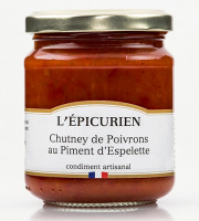 L'Epicurien - Chutney De Poivrons Au Piment D'espelette