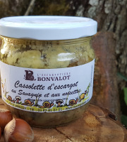 L’escargotière BONVALOT - Cassolette d'Escargot au Savagnin et aux Noisettes