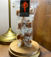 L'AMBR'1 Caramels et Gourmandises - Caramels Au Piment D'Espelette AOP - Sachet De 130g