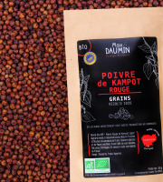 Epices Max Daumin - Poivre Rouge de Kampot - Bio & IGP