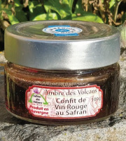 Safran des Volcans - Confit de Châteaugay au Safran 100g