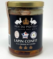 Eleveurs d'Orylag - REX DU POITOU - Confit de Lapin ( Râbles )