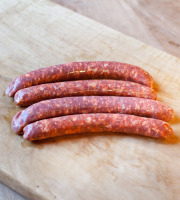 Ferme de Montchervet - Merguez de Porc X 4, 300g