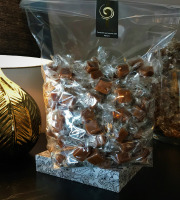 L'AMBR'1 Caramels et Gourmandises - Tendres Bouchées De Caramels Au Beurre Salé - Sac De 1kg