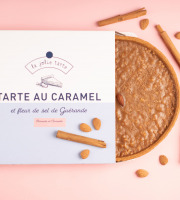 La Jolie Tarte - Tarte au caramel et amandes/cannelle - 600g