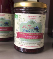 La Ferme des petits fruits - Confiture framboises BIO