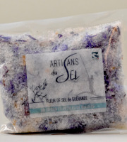 Artisans du Sel - Fleur de Sel de Guérande au citron et pétales de Bleuets