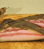 Charcuterie Mannei - Vuletta (ou Bulagna) Fermière de Porc Noir Nustrale - Affinée 4/6 Mois - En Morceau