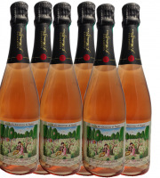 Champagne J. Martin et Fille - Cuvée des Amoureux de Peynet Brut Rosé - 6x75cl