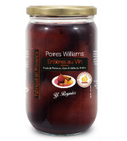 Conserves Guintrand - Poires Williams Entières Au Vin Aop Côtes Du Ventoux - Yr - Bocal 850ml