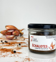 Sept Collines - Echalotes Confites Aux Epices - 100 G