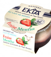 Bastidarra – Ekia - Douceur De Brebis - Fraise Menthe - 8 Pots