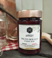 Monsieur Appert - Fruits rouges / Pomme / Rose - confiture