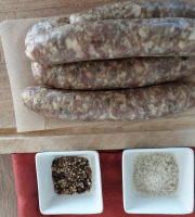 Gourmets de l'Ouest - Saucisse à l'agneau de pré salé