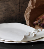 Atelier Eva Dejeanty - Plateau - Assiette en porcelaine émaillée