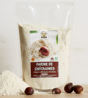 GAEC Roux - Farine de Châtaignes d'Ardèche BIO et AOP - 500 g