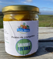 Ferme Sinsac - Pickles de courgettes au curry