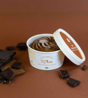 Sÿba - Glaces végétales - 120ml - Glace chocolat noir 58%