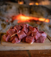 Elevage Les Blancs de l'Ouest - Sauté de porc - 1kg - Porc Blanc de l'Ouest