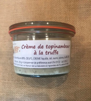 Des Poules et des Vignes à Bourgueil - Crème de topinambour à la truffe