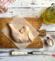 Les poulets de la Marquise - [surgelé] Cuisses de poulet fermier bio "120 à 150 jours d'élevage" 1 kg