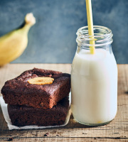 La Fabric Sans Gluten - Brownie chocolat-banane "Souris-moi"