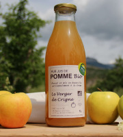 Le Verger de Crigne - Pur Jus De Pomme Bio Artisanal - 3x 1L