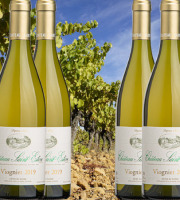 Château Saint Estève d'Uchaux - VINS DE FÊTES : Viognier 100% Blanc Sec 2021 Anciennes Variétés AOP Côtes du Rhône x6