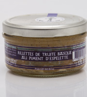 ONAKE - Le Fumoir du Pays Basque - Rillettes Truite du Pays Basque au Piment d'Espelette