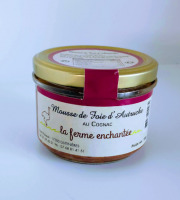 La Ferme Enchantée - Mousse de Foie d'Autruche au Cognac - 180 gr