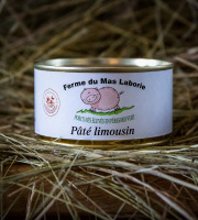 La Ferme du Mas Laborie - Pâté limousin aux châtaignes - 180 g