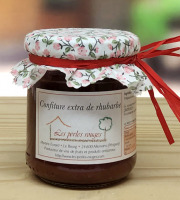 Les Perles Rouges - Confiture Extra De Rhubarbe