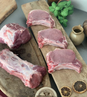 Aymonier Viandes - Colis longe de porc découpée 8kg