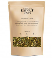 Esprit Zen - Infusion Peps ! " Maté Gingembre "  - Sachet de 100g