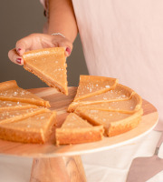 La Jolie Tarte - Tarte au caramel et à la fleur de sel de Guérande - 600g