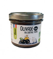 Fromagerie Seigneuret - Olivade Au Chèvre Frais - Noire 90g