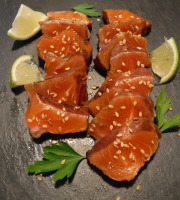 La Ferme du Ciron - Tataki De Truite  Au Floc De Gascogne 100g