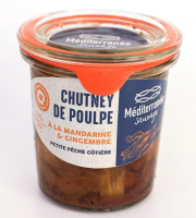 Méditerranée Sauvage - Chutney De Poulpe À La Mandarine Et Gingembre